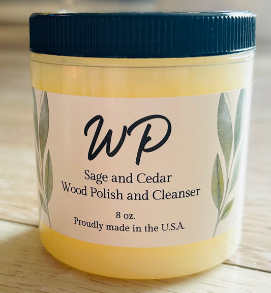 Sage and Cedar Wood Polish and Cleanser